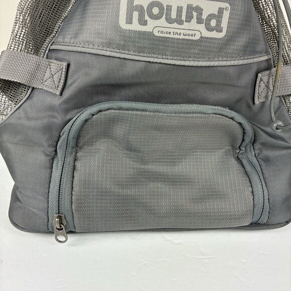 Outward Hound Pet Carrier Backpack Dog Travel Drawstring Closure 40030 Gray - Picture 4 of 13